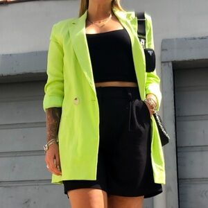 ASOS • Bright Green Women's Blazer